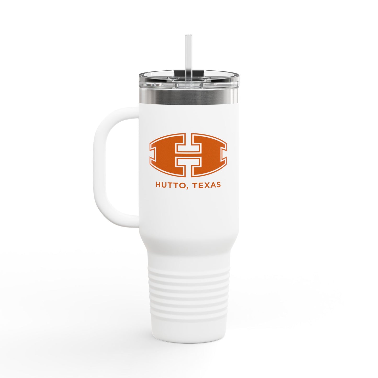 Big H 40oz Insulated Travel Mug- Hutto, Texas Tumbler