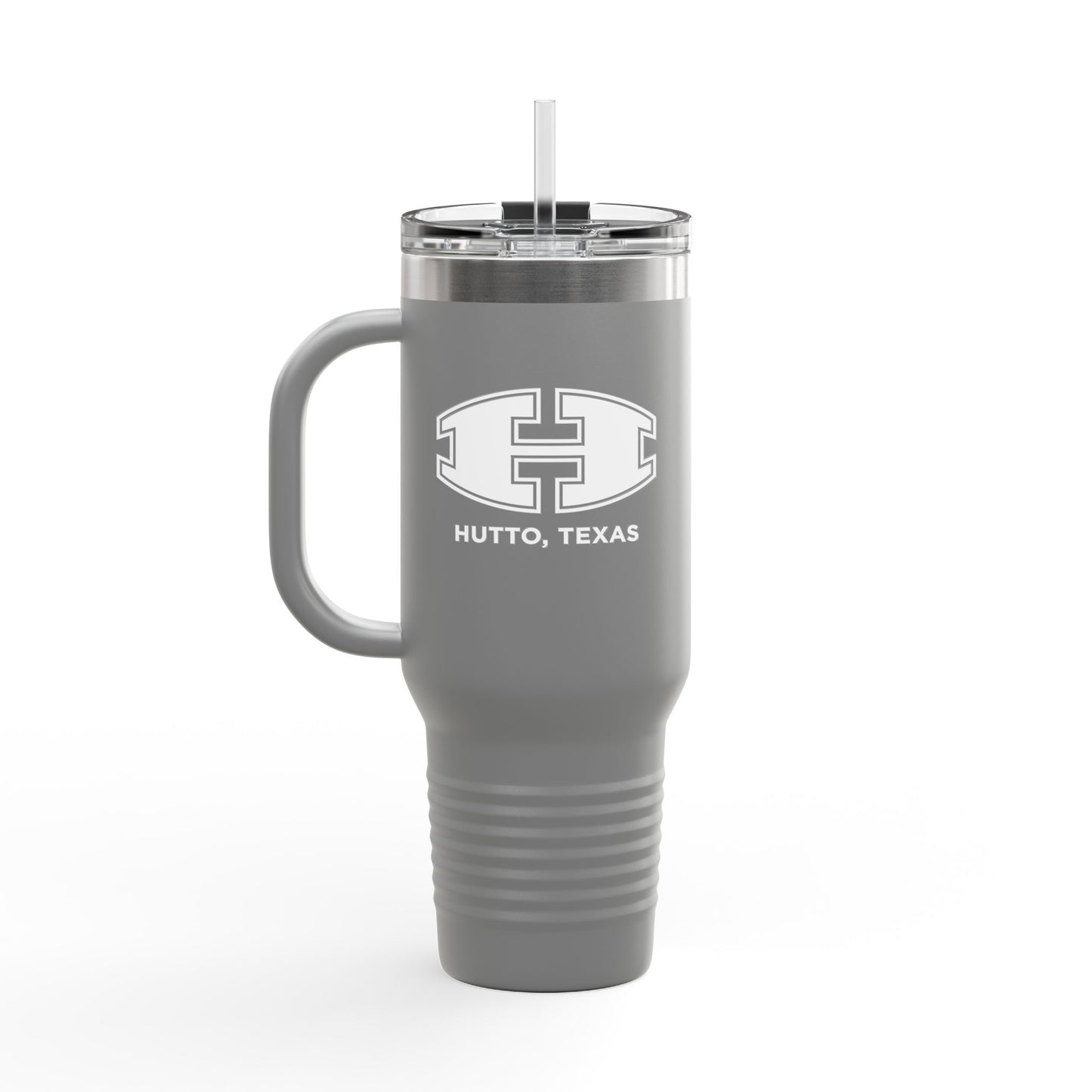 Big H 40oz Insulated Travel Mug- Hutto, Texas Tumbler