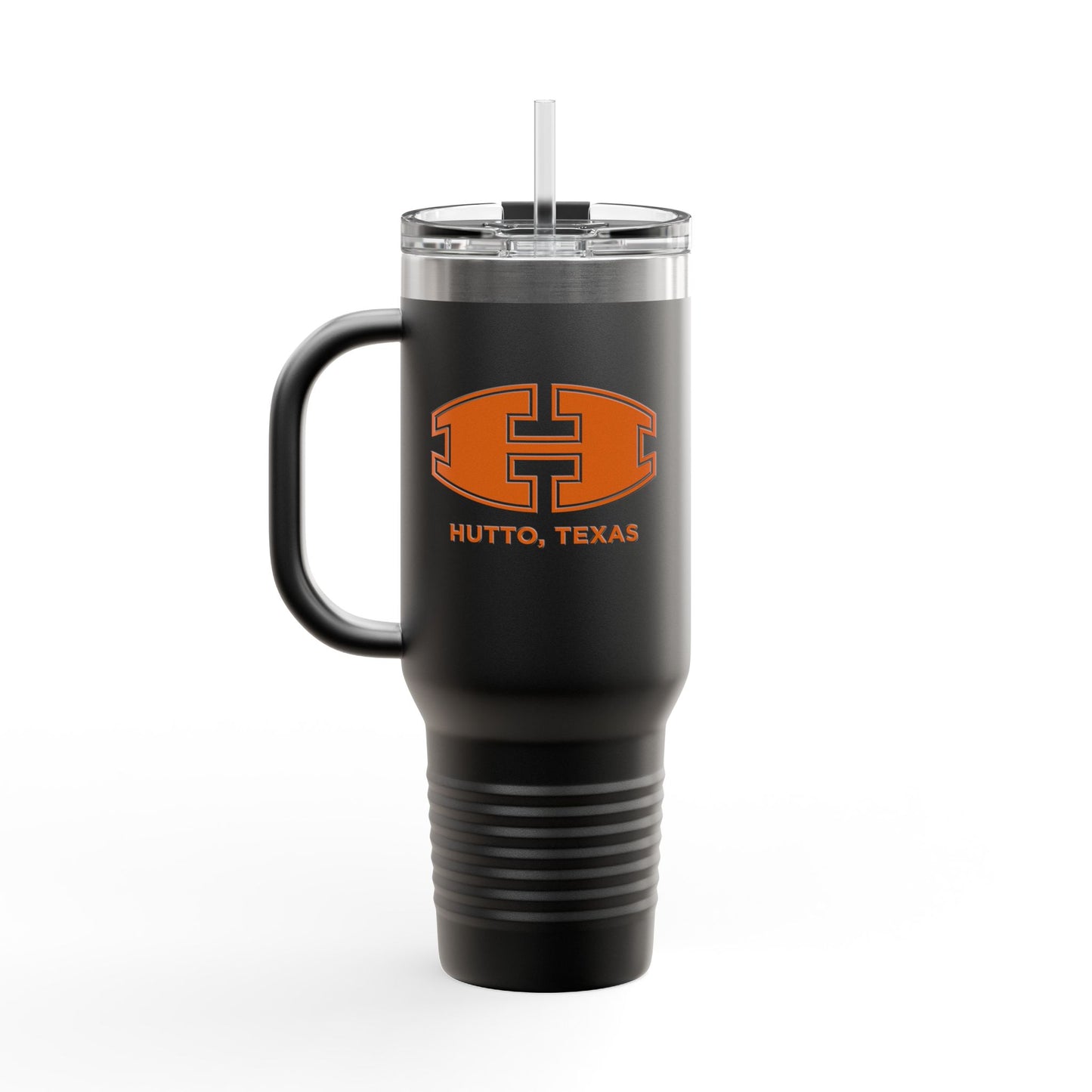 Big H 40oz Insulated Travel Mug- Hutto, Texas Tumbler